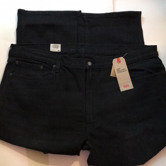 Levi’s black 559 relaxed stray Sz 44” W X 30” - Picture 6 of 6